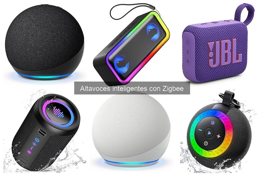 Accesorios esenciales para altavoces inteligentes con Zigbee