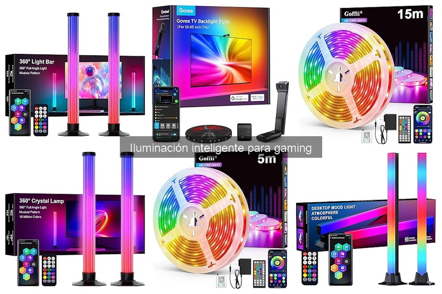 Accesorios Esenciales para Iluminación Inteligente en Gaming