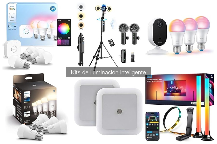 Accesorios Esenciales para Kits de Iluminación Inteligente