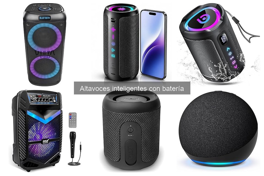 Accesorios imprescindibles para altavoces inteligentes con batería