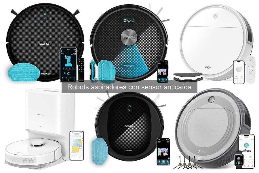 Accesorios imprescindibles para robots aspiradores anticaída