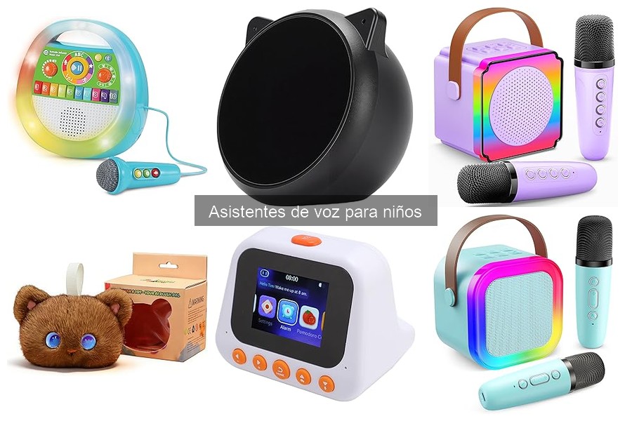 Actividades educativas y recreativas con asistentes de voz para niños