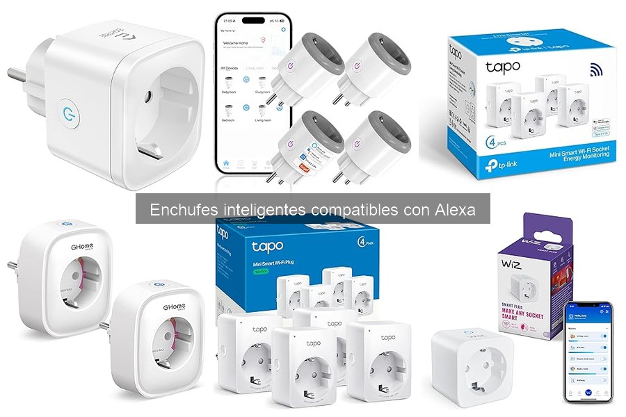 Ahorra energía con enchufes inteligentes compatibles con Alexa
