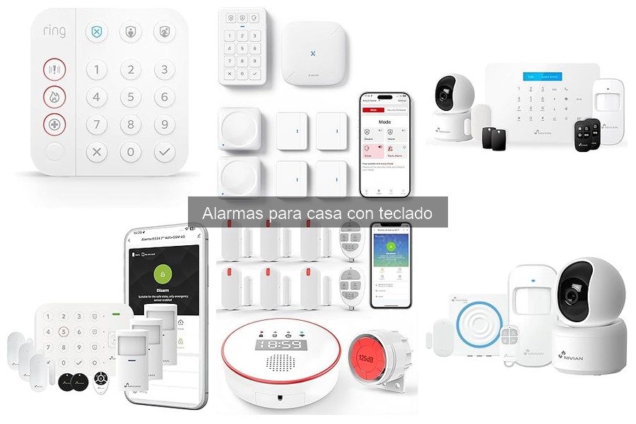Alarmas para casa con teclado: ¿qué son y cómo funcionan?