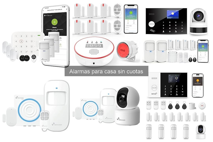 Alarmas para casa sin cuotas: ¿Qué son y cuáles elegir?
