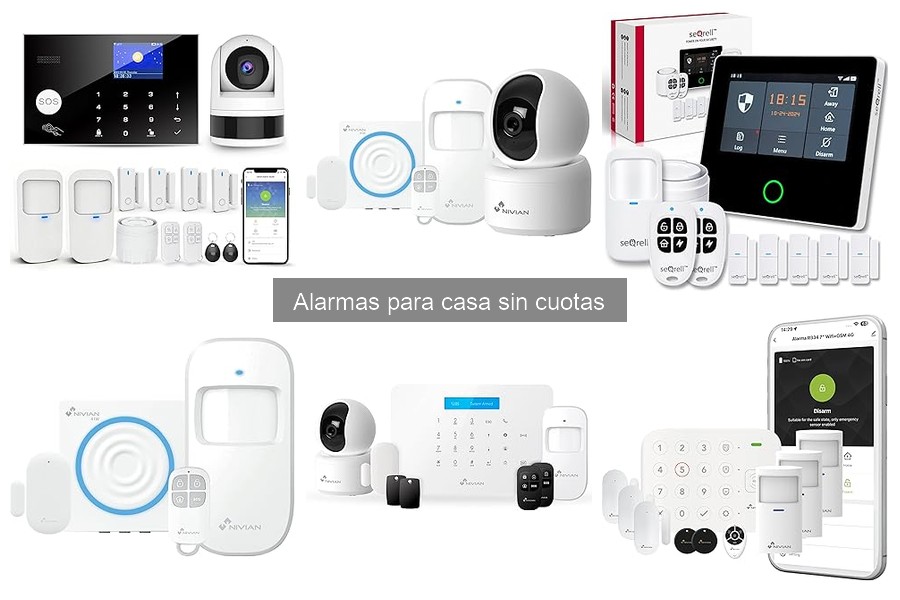 Alarmas sin cuotas para apartamentos: seguridad accesible