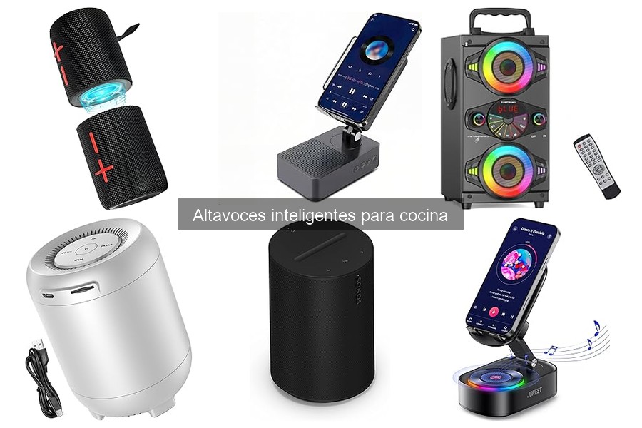 Altavoces Inteligentes para Cocina: Tipos y Recomendaciones
