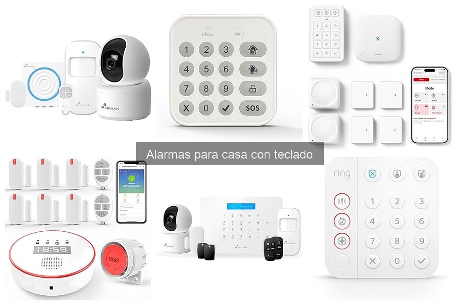 Alternativas a alarmas para casa con teclado: Sistemas efectivos