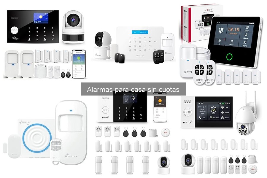 Alternativas a Alarmas Sin Cuotas para Tu Hogar