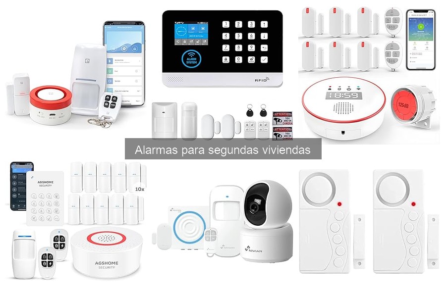 Alternativas a alarmas tradicionales para segundas viviendas
