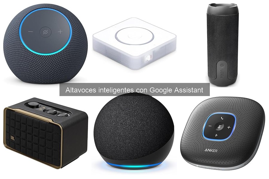Alternativas a altavoces inteligentes con Google Assistant
