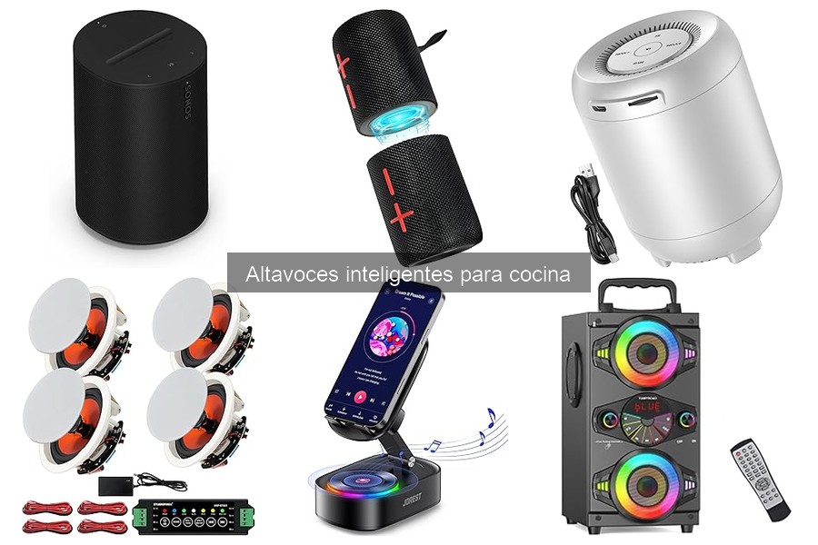 Alternativas a altavoces inteligentes en la cocina
