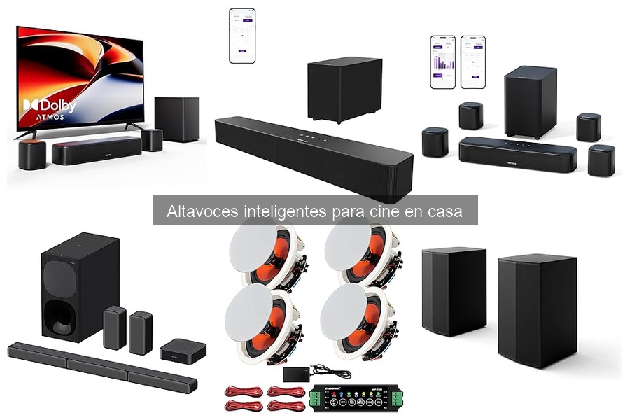 Alternativas a altavoces inteligentes para cine en casa