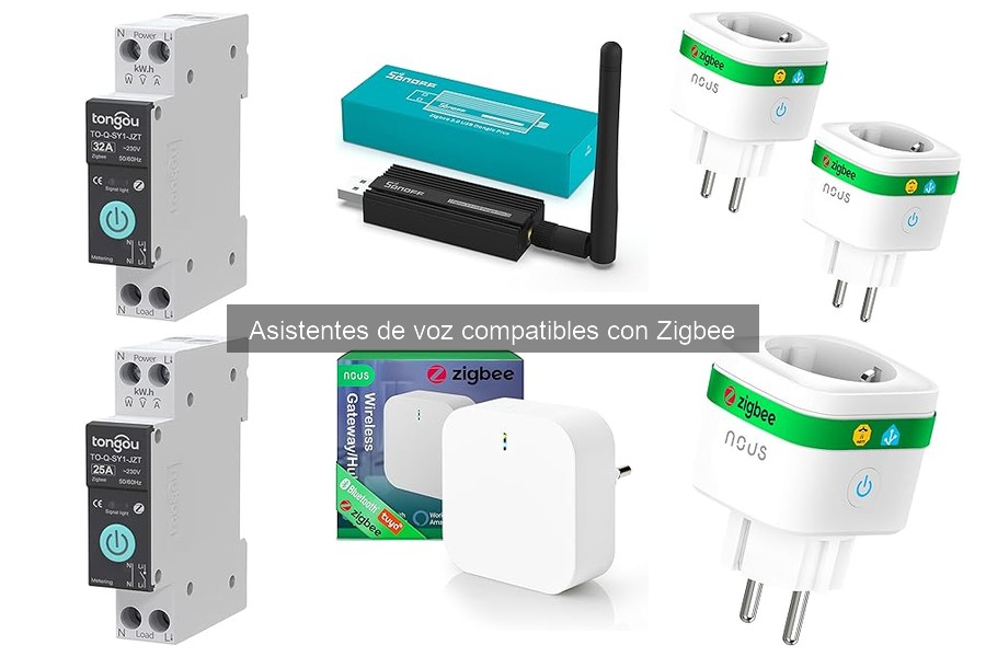 Alternativas a Asistentes de Voz Compatibles con Zigbee