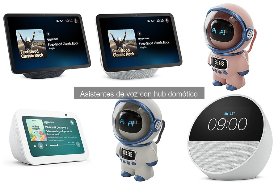 Alternativas a asistentes de voz con hub domótico