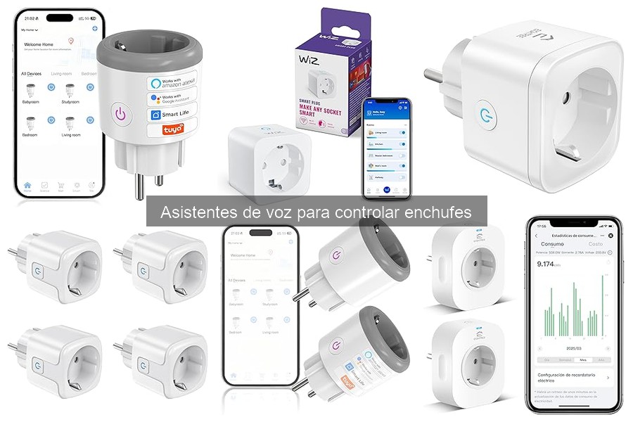 Alternativas a Asistentes de Voz para Controlar Enchufes