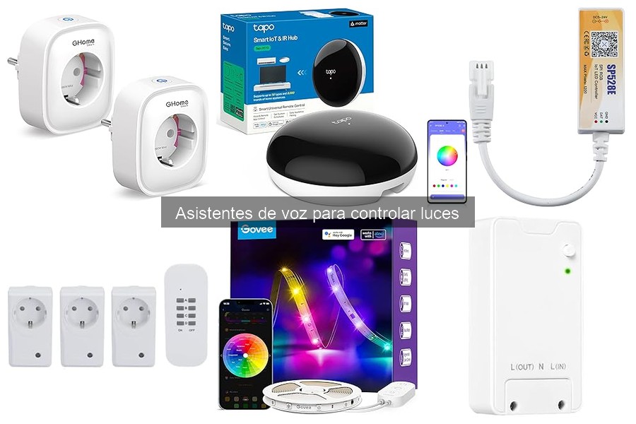 Alternativas a Asistentes de Voz para Controlar Luces