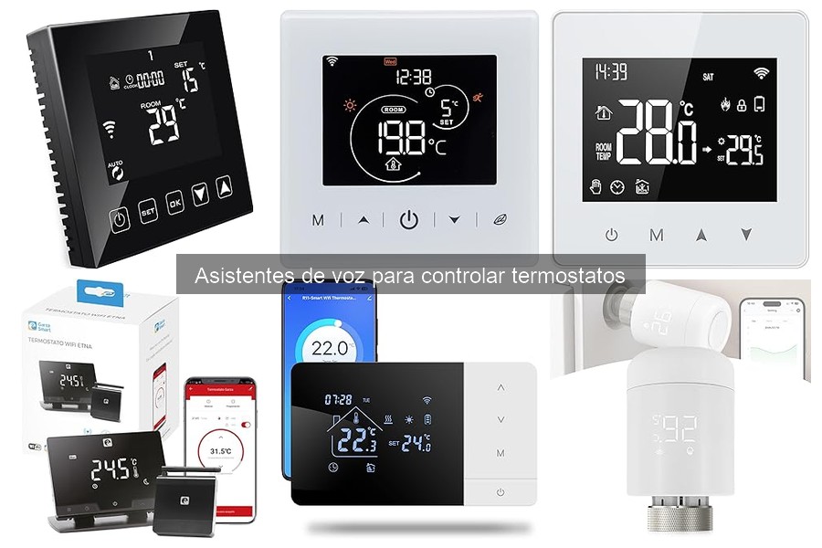 Alternativas a asistentes de voz para controlar termostatos