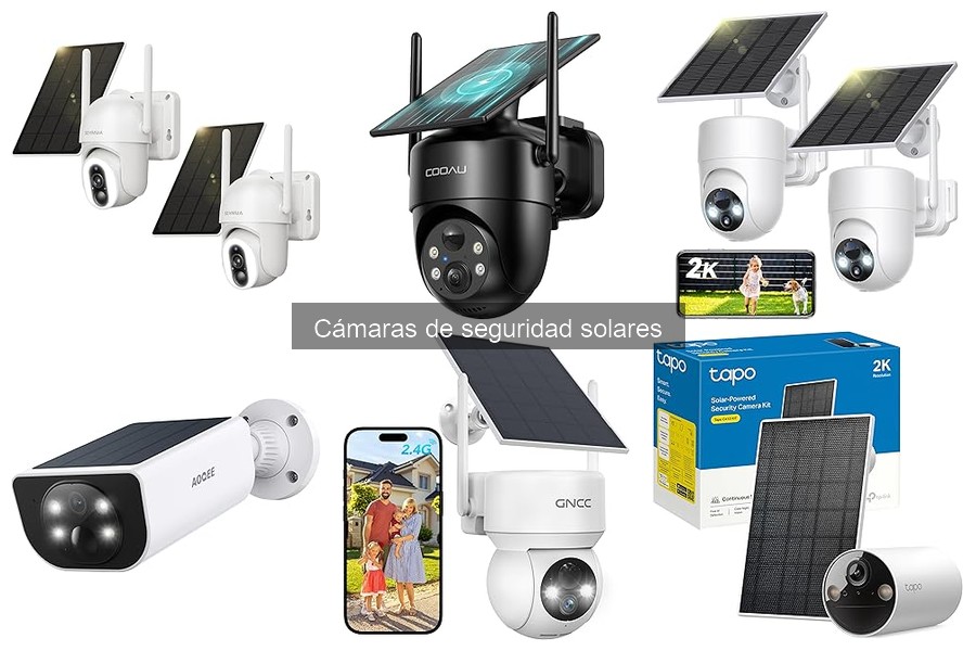 Alternativas a cámaras de seguridad solares para exteriores