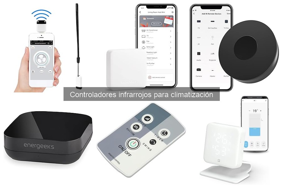 Alternativas a controladores infrarrojos para climatización