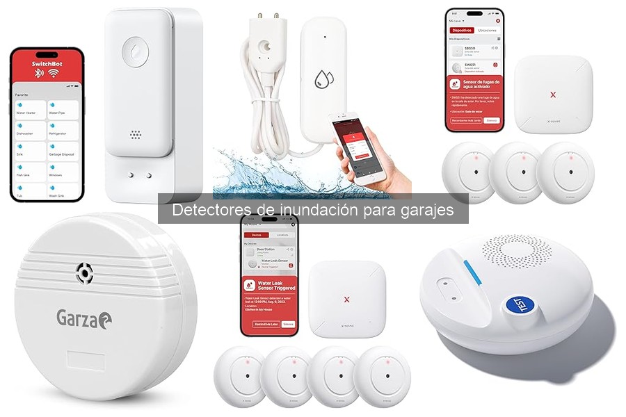Alternativas a detectores de inundación para garajes