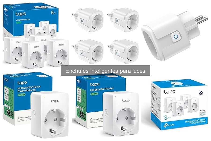Alternativas a enchufes inteligentes para controlar luces