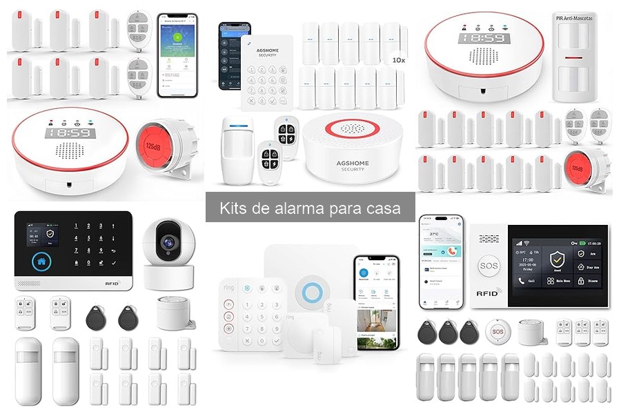 Alternativas a Kits de Alarma Personalizados para Tu Hogar