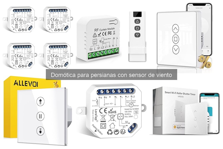 Alternativas a las Persianas Automáticas con Sensor de Viento