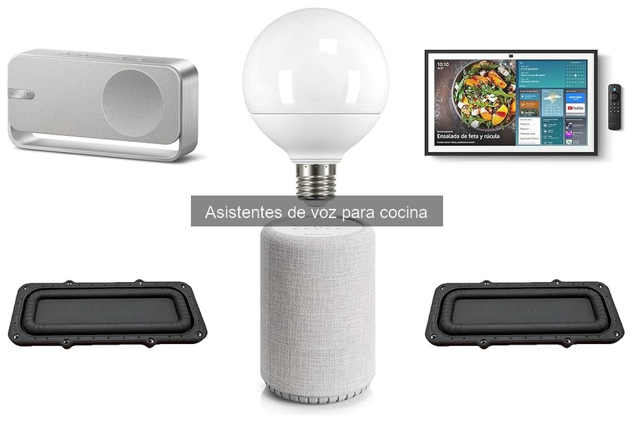 Alternativas a los asistentes de voz en la cocina