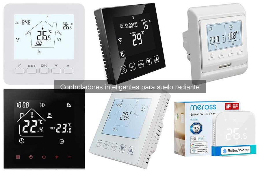 Alternativas a los controladores inteligentes para suelo radiante