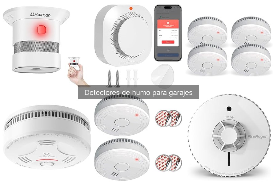 Alternativas a los detectores de humo para garajes