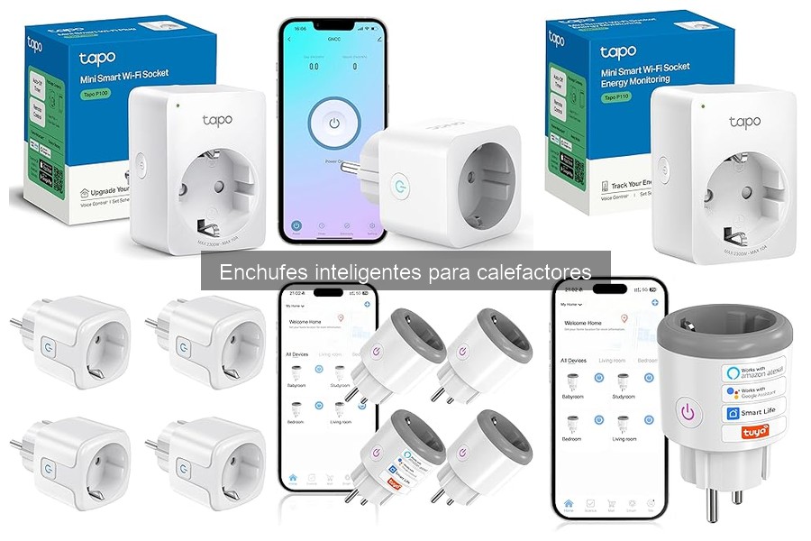 Alternativas a los enchufes inteligentes para calefactores