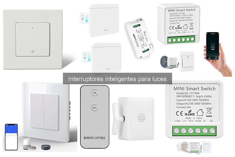 Alternativas a los interruptores inteligentes para luces