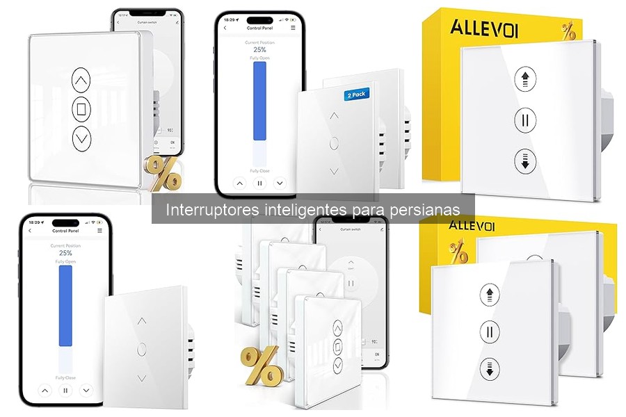 Alternativas a los interruptores inteligentes para persianas