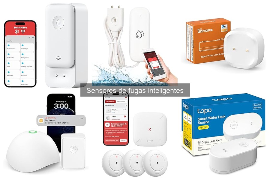 Alternativas a los Sensores de Fugas Inteligentes en el Hogar