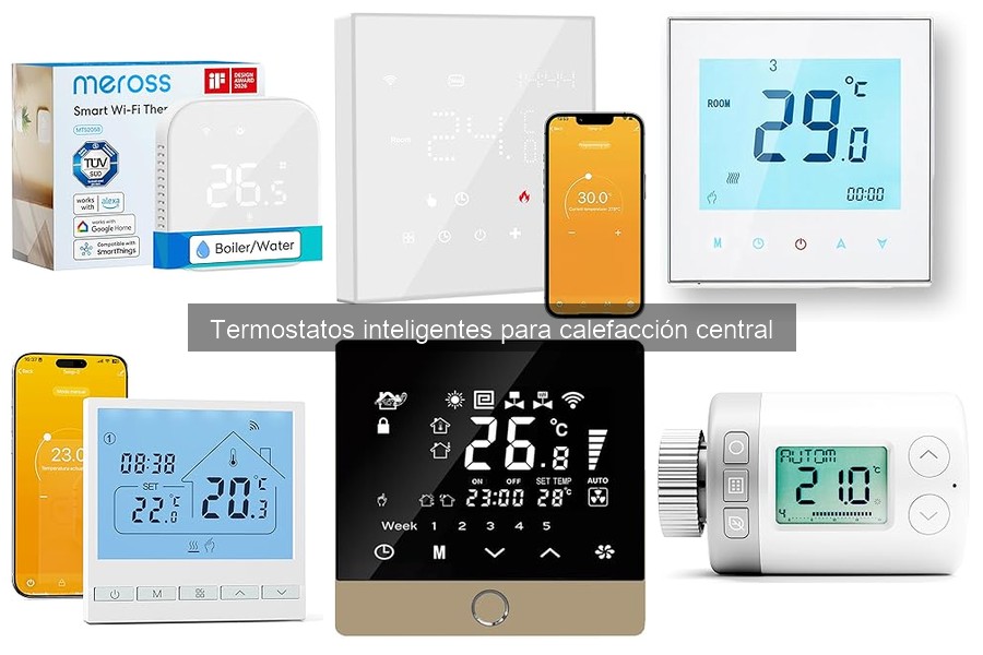 Alternativas a los termostatos inteligentes para calefacción central