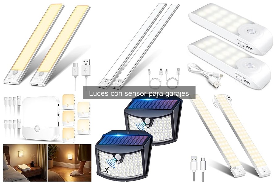 Alternativas a luces con sensor para garajes