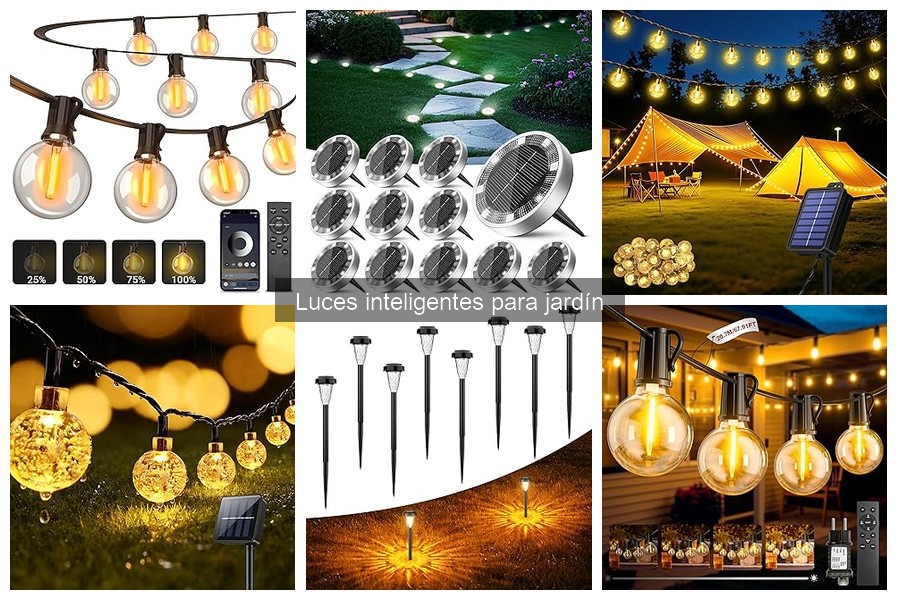 Alternativas a luces inteligentes para jardín: opciones tradicionales