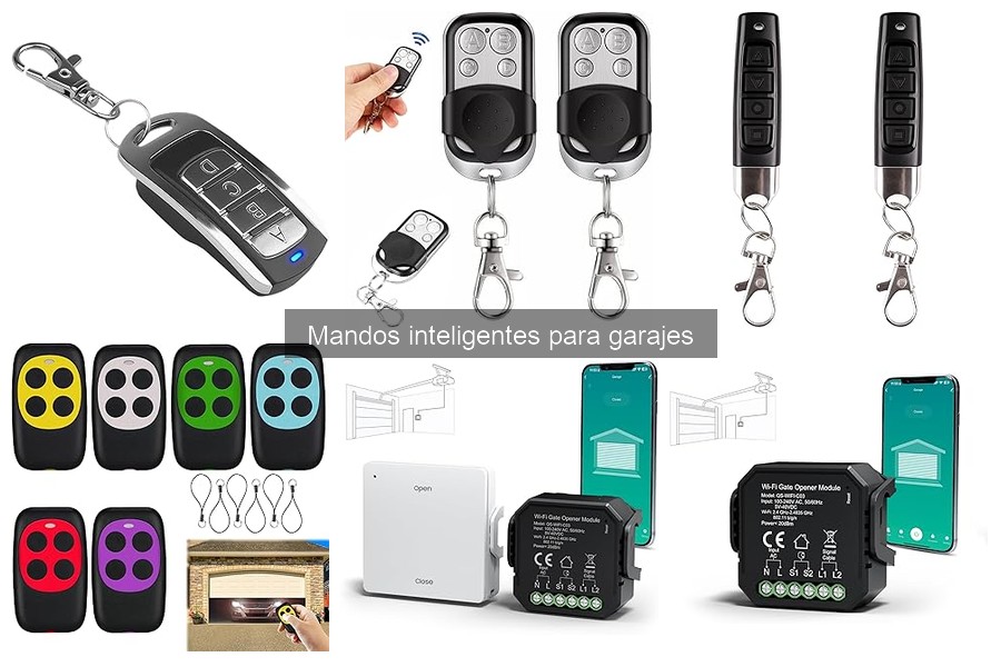 Alternativas a mandos inteligentes para garajes