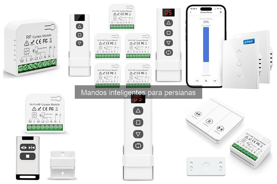 Alternativas a mandos inteligentes para persianas
