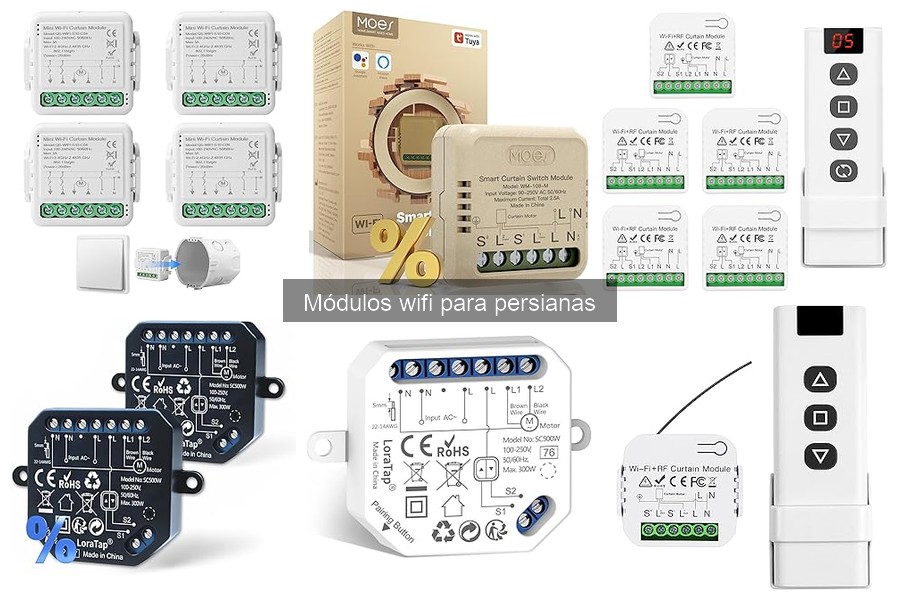Alternativas a módulos wifi para persianas: opciones efectivas