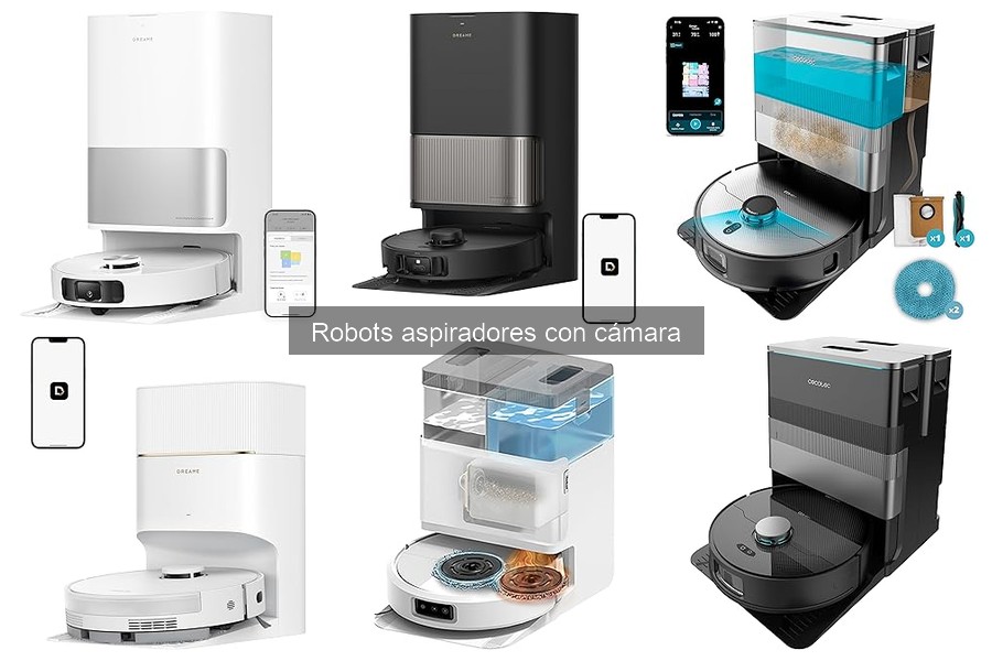 Alternativas a robots aspiradores con cámara para limpiar mejor