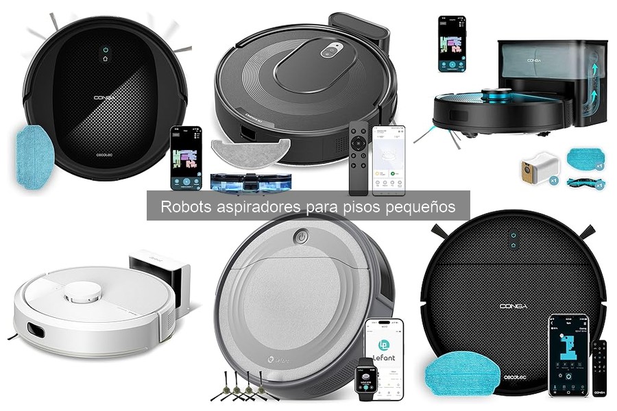 Alternativas a robots aspiradores para pisos pequeños