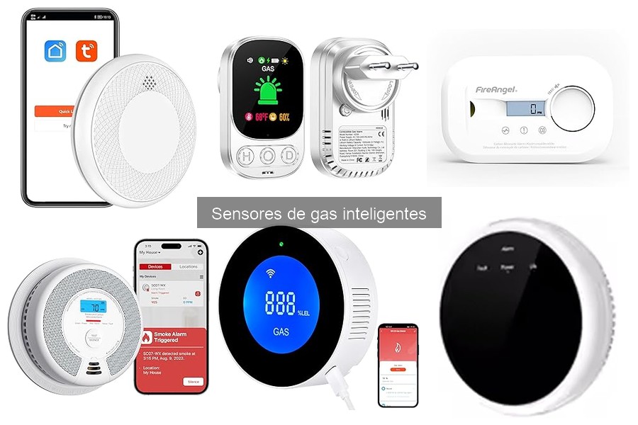 Alternativas a sensores de gas inteligentes: opciones seguras