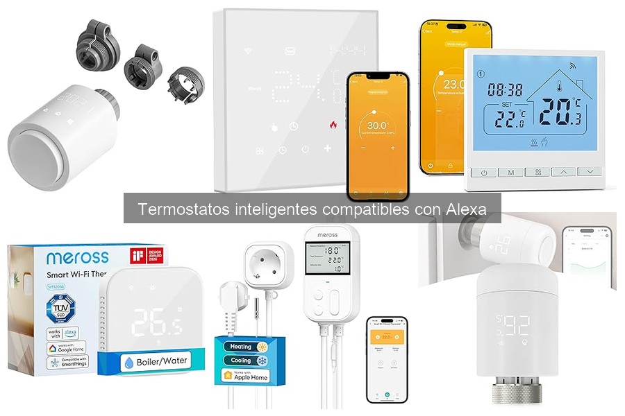 Alternativas a termostatos inteligentes compatibles con Alexa