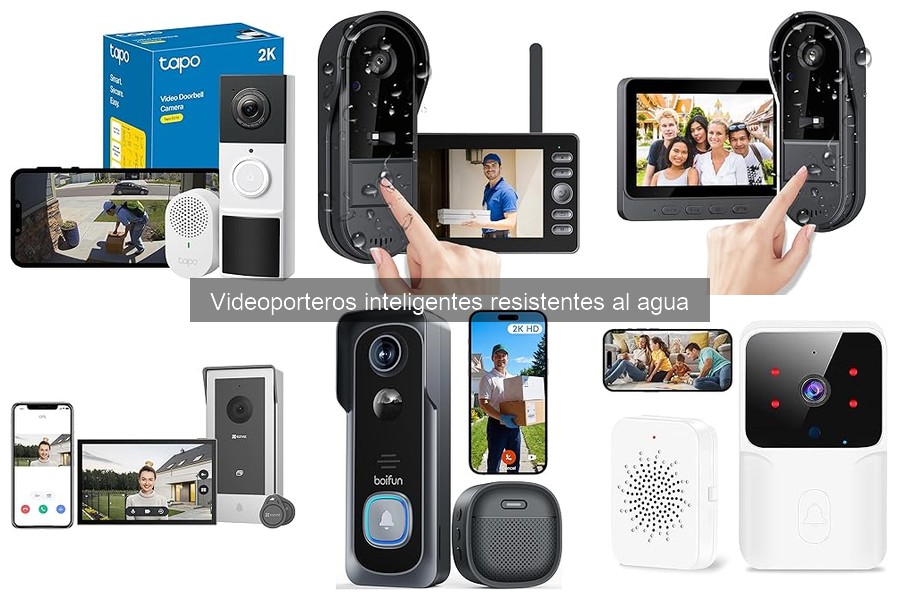 Alternativas a videoporteros inteligentes resistentes al agua