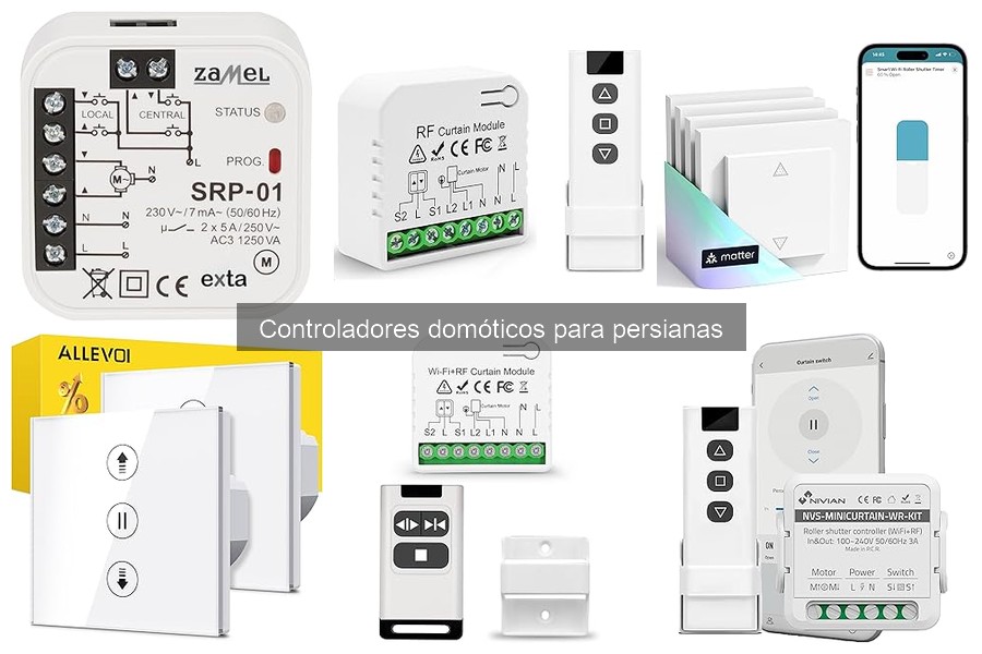 Alternativas económicas a controladores domóticos para persianas