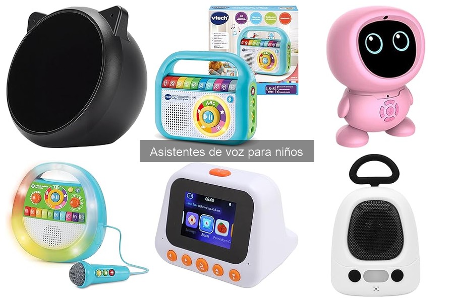 Alternativas tecnológicas a asistentes de voz para niños