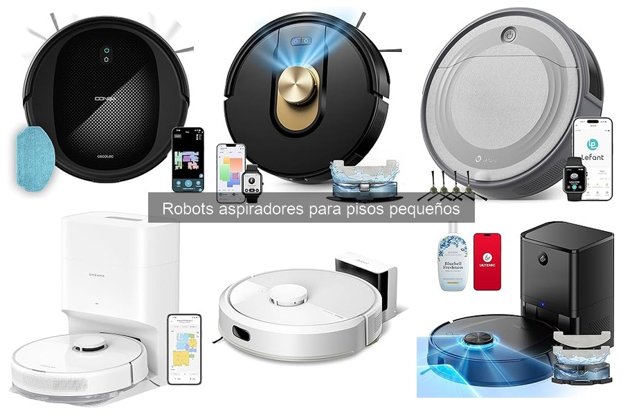 Características clave de un robot aspirador para departamentos pequeños