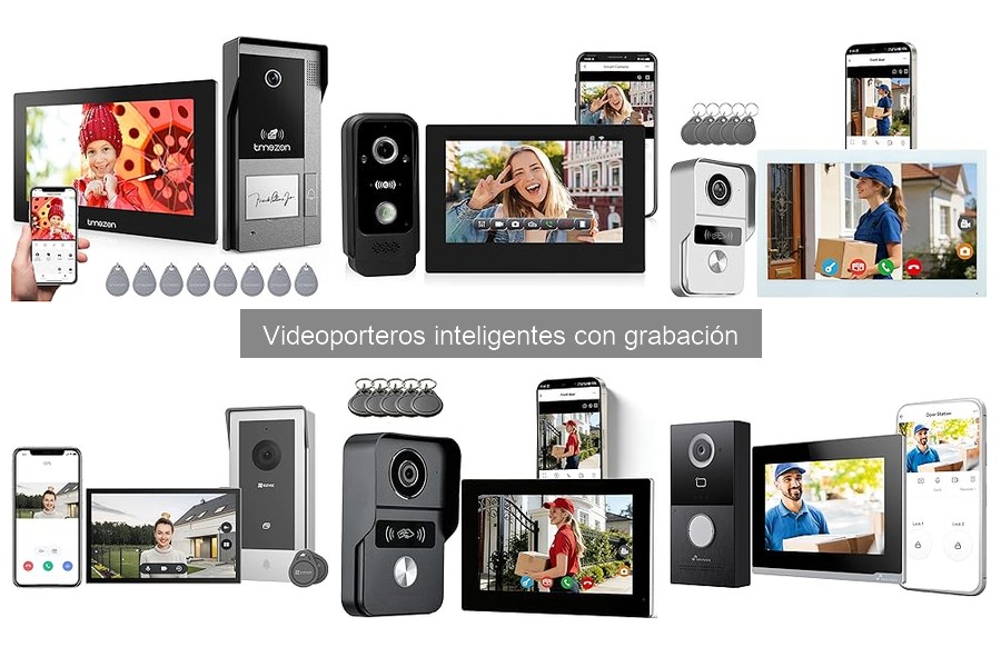 Características clave de videoporteros inteligentes con grabación